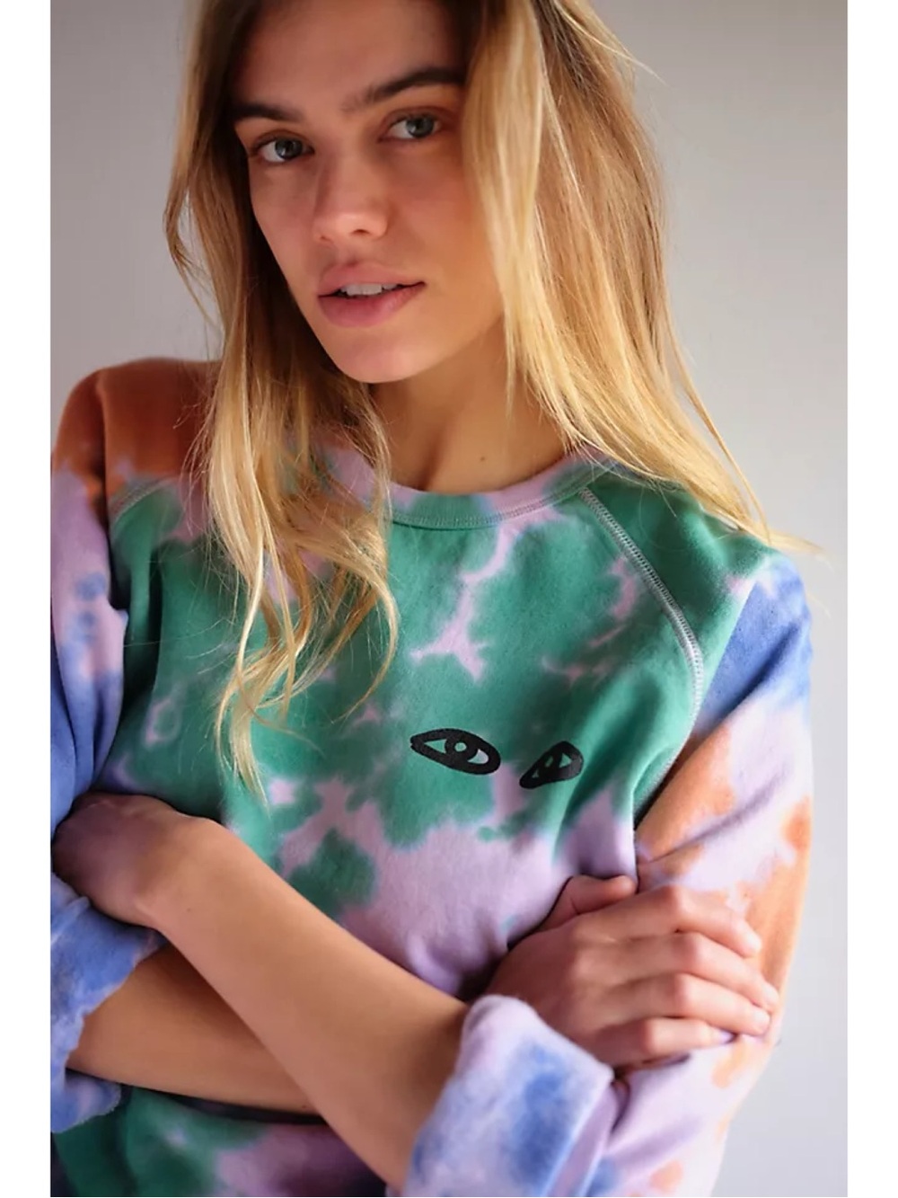 Clare V. Amber Tie-Dye Sweatshirt